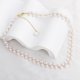 Small light luxury wind collarbone chain design feeling